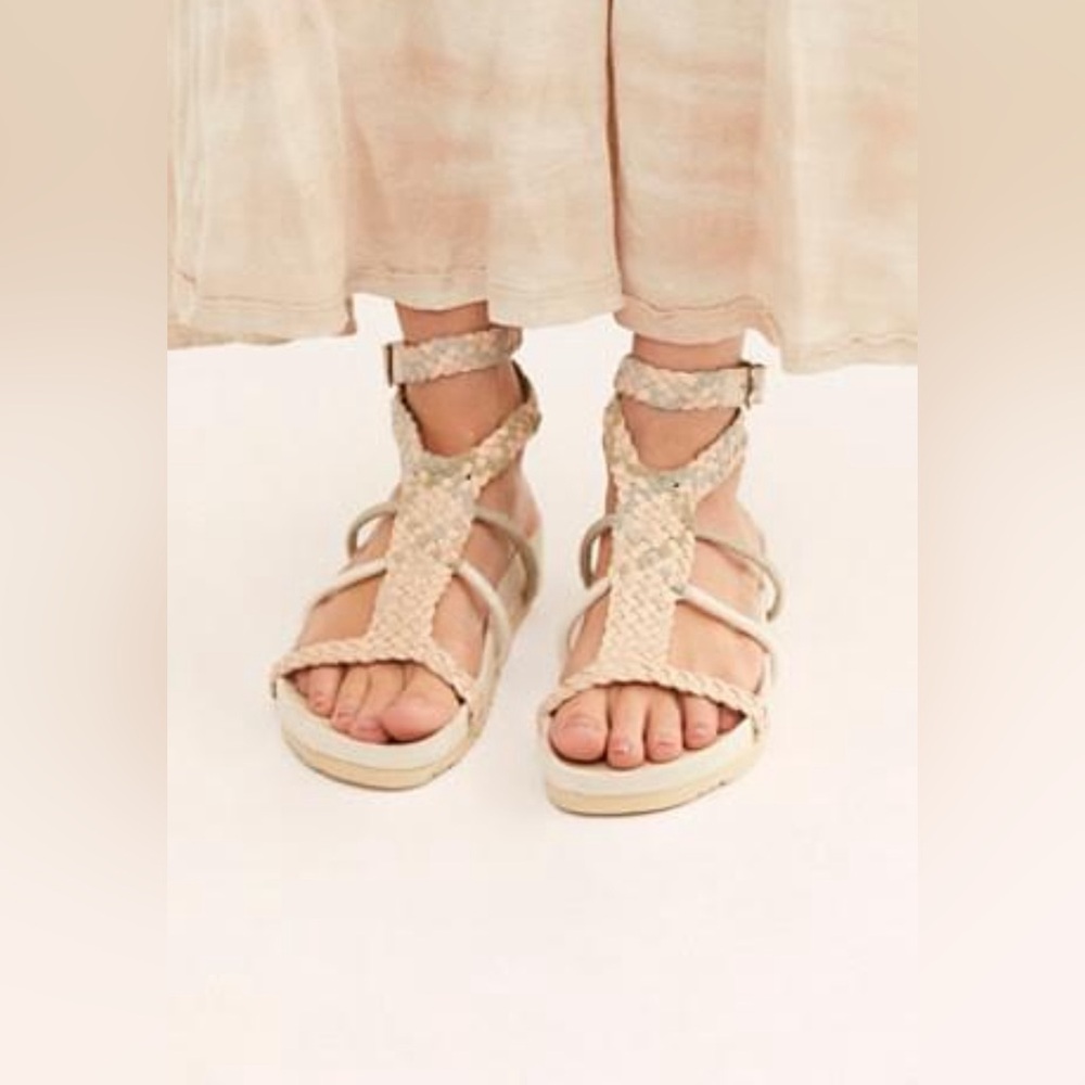Free People Footbed Sandals